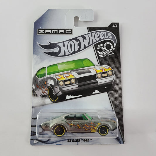 Hot Wheels - '68 Olds 442 (ZAMAC) [Walmart Exclusive]