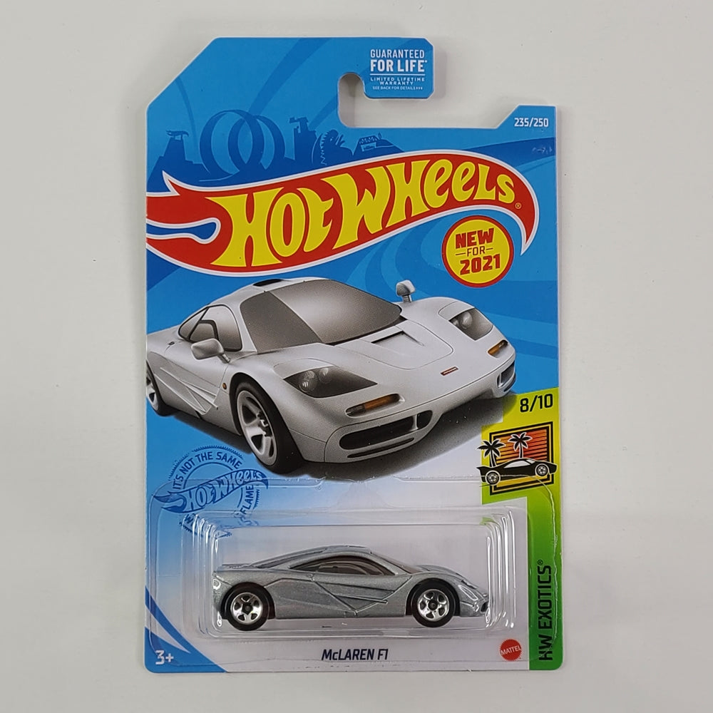 Hot Wheels - McLaren F1 (Metalflake Magnesium Silver)