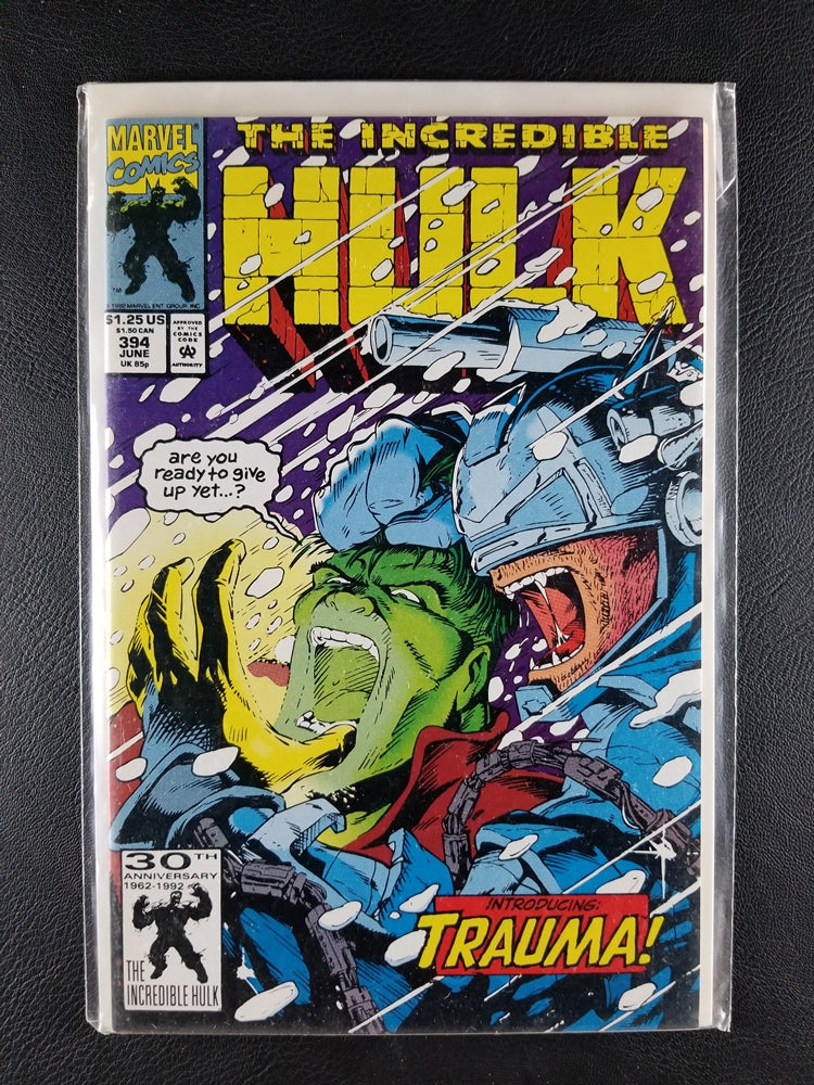 The Incredible Hulk [1st Series] #394 (Marvel, June 1992)