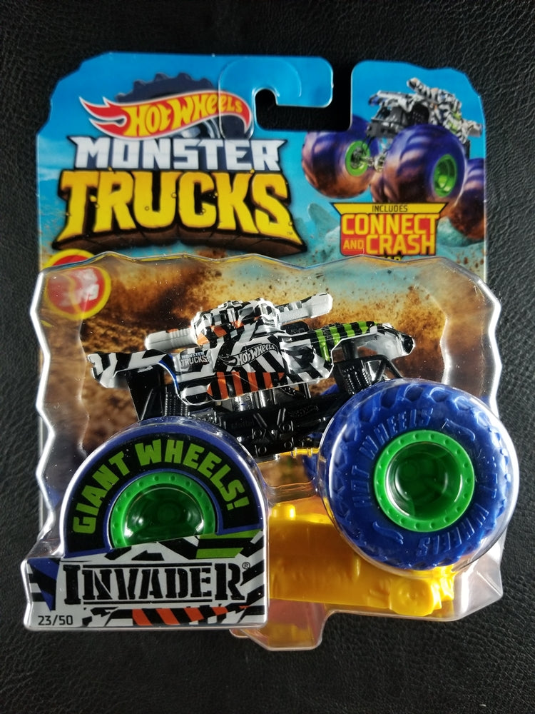 Hot Wheels Monster Trucks - Invader (White)