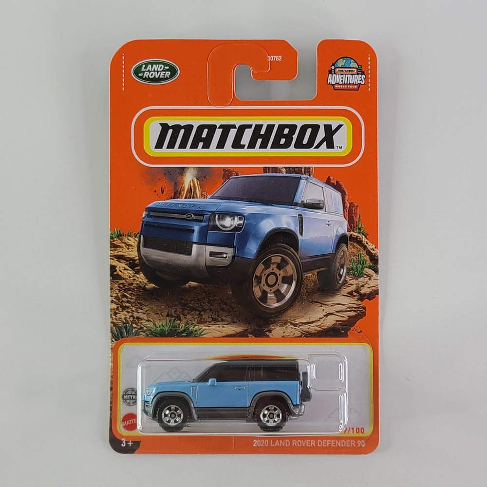 Matchbox - 2020 Land Rover Defender (Metalflake Light Blue)