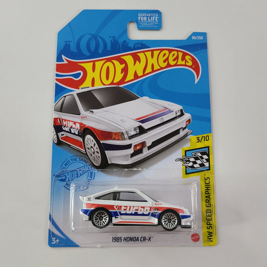 Hot Wheels - 1985 Honda CR-X (White)