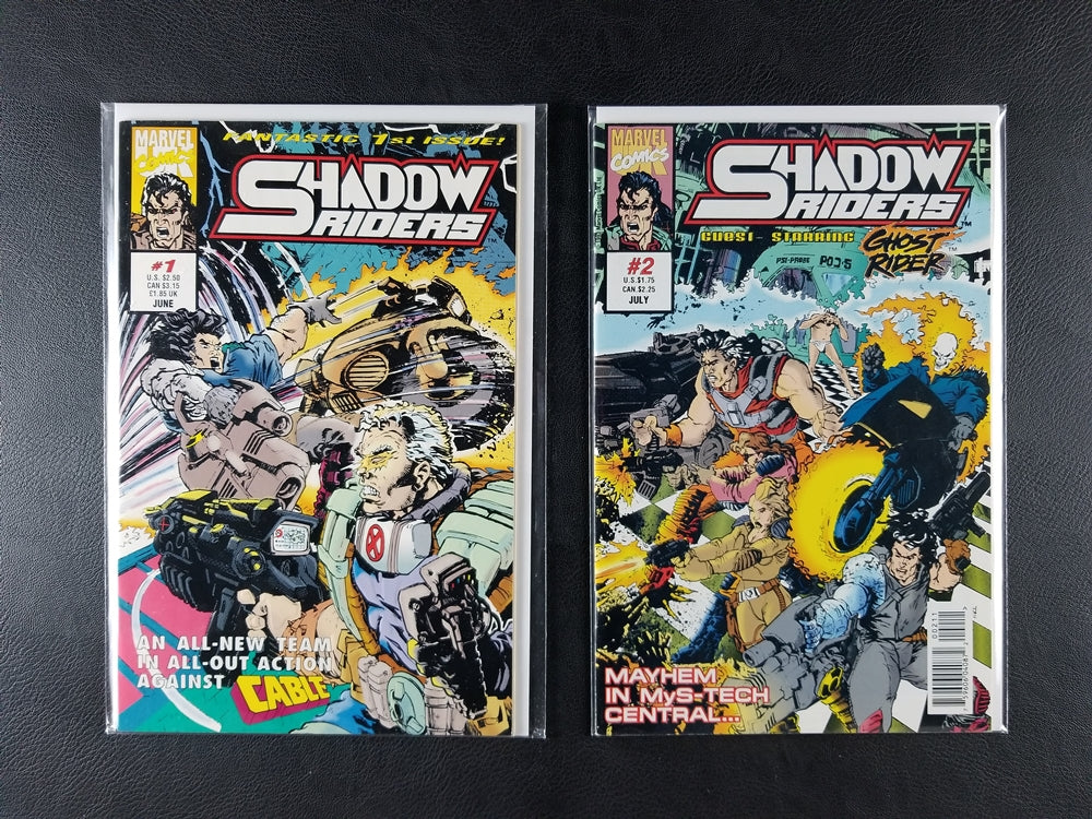 Shadow Riders #1-4 Set (Marvel, 1993)