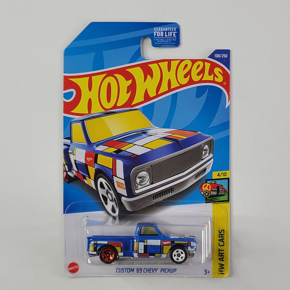 Hot Wheels - Custom '69 Chevy Pickup (Glossy Blue)