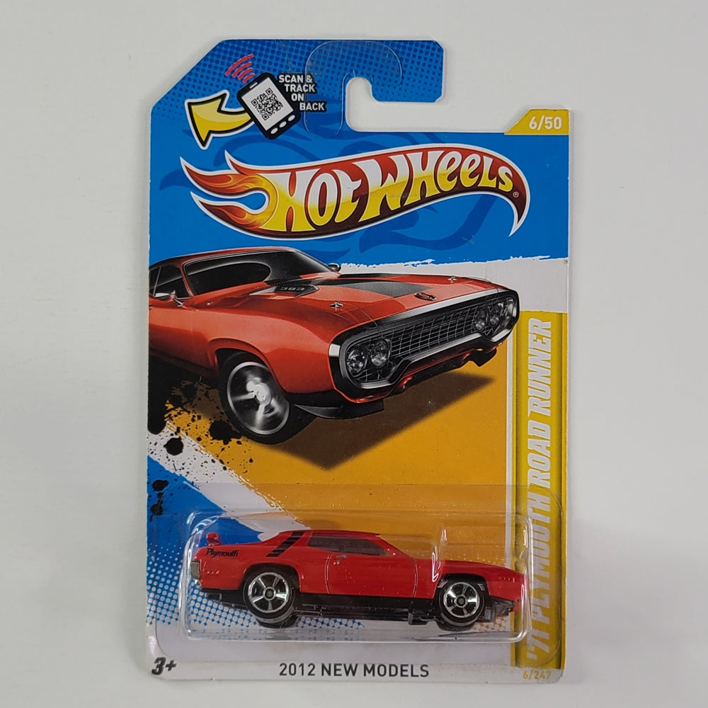 Hot Wheels - '71 Plymouth Road Runner (Red)