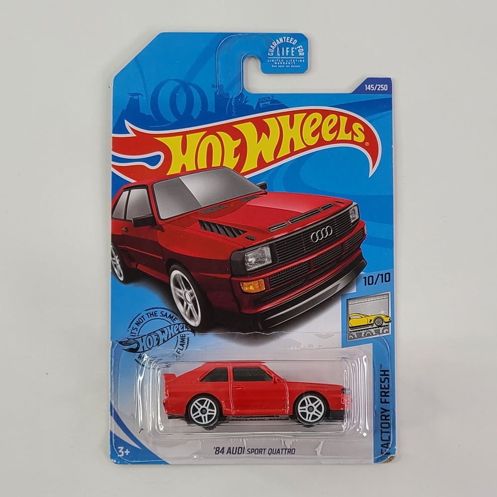 Hot Wheels - '84 Audi Sport Quattro (Red)