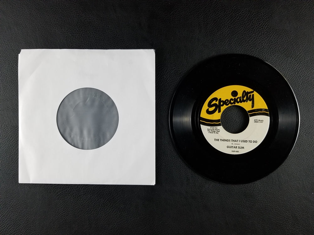 Guitar Slim and His Band - The Things That I Used to Do / Well, I Done Got Over It (7'' Single)