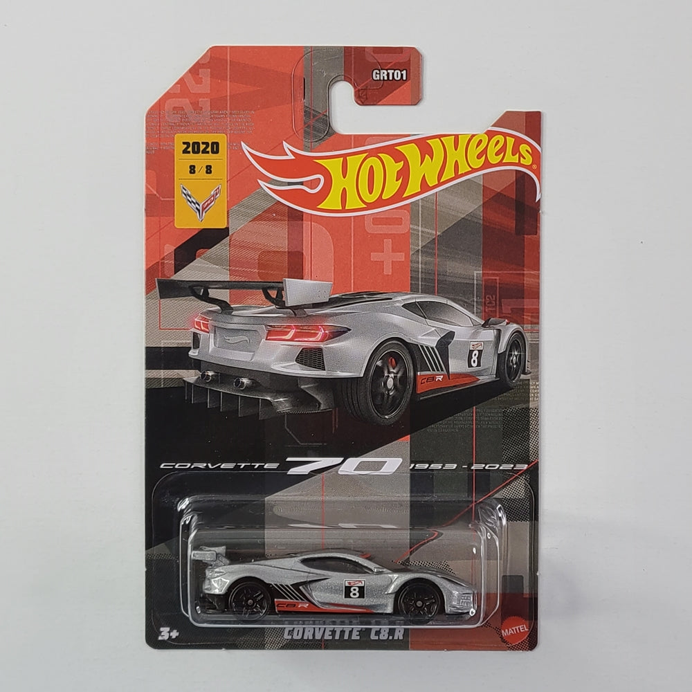 Hot Wheels - Corvette C8.R (Metalflake Silver)