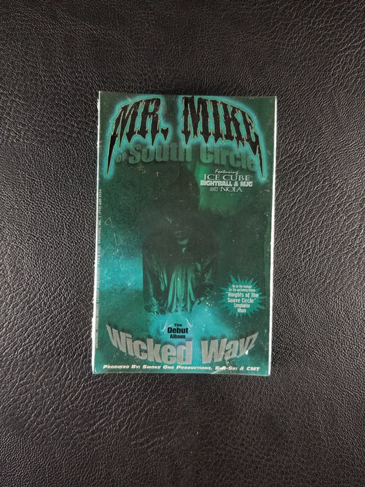 Mr. Mike - Wicked Wayz Sampler (1996, Cassette Single) [Promo] [SEALED]