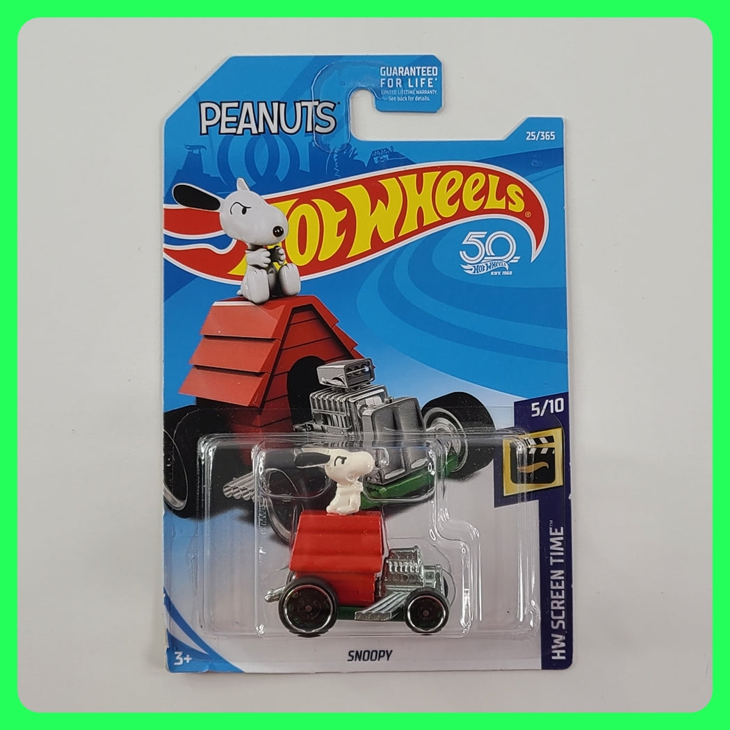 Hot Wheels - Snoopy (Red) [HW Screen Time Mini Collection (2018) - 9/10]