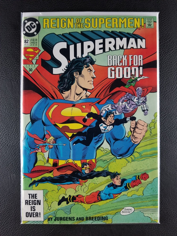 Superman [2nd Series] #82U (DC, October 1993)