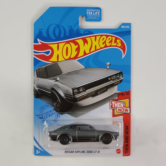 Hot Wheels - Nissan Skyline 2000 GT-R (Metalflake Dark Gray)