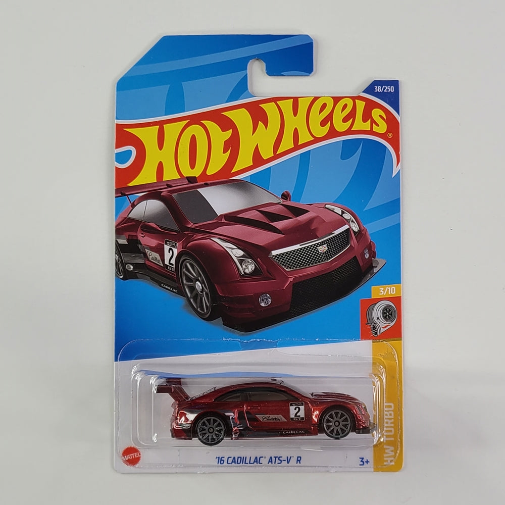 Hot Wheels - '16 Cadillac ATS-V R (Metalflake Burgundy)