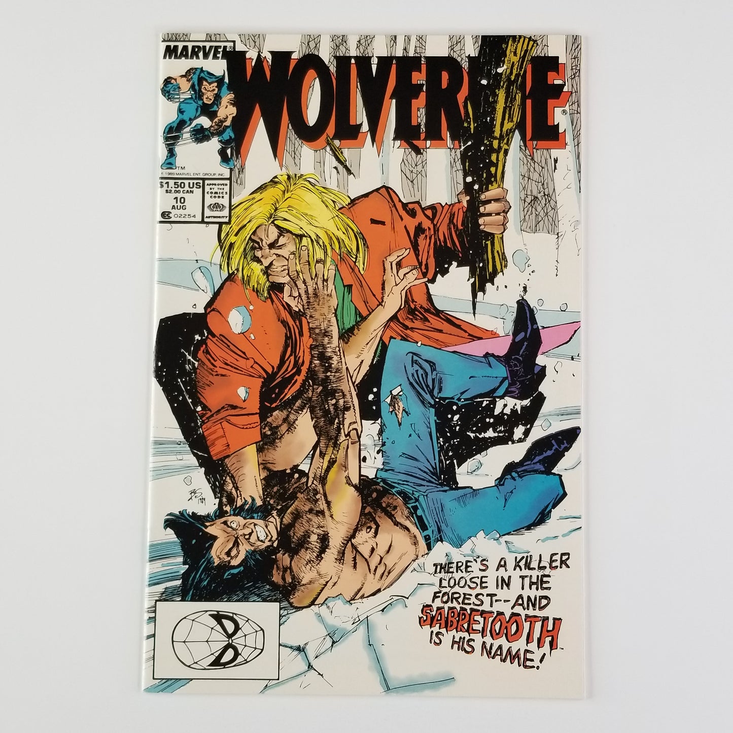 Wolverine (Marvel, 1988 1st Series) #10 Sabretooth
