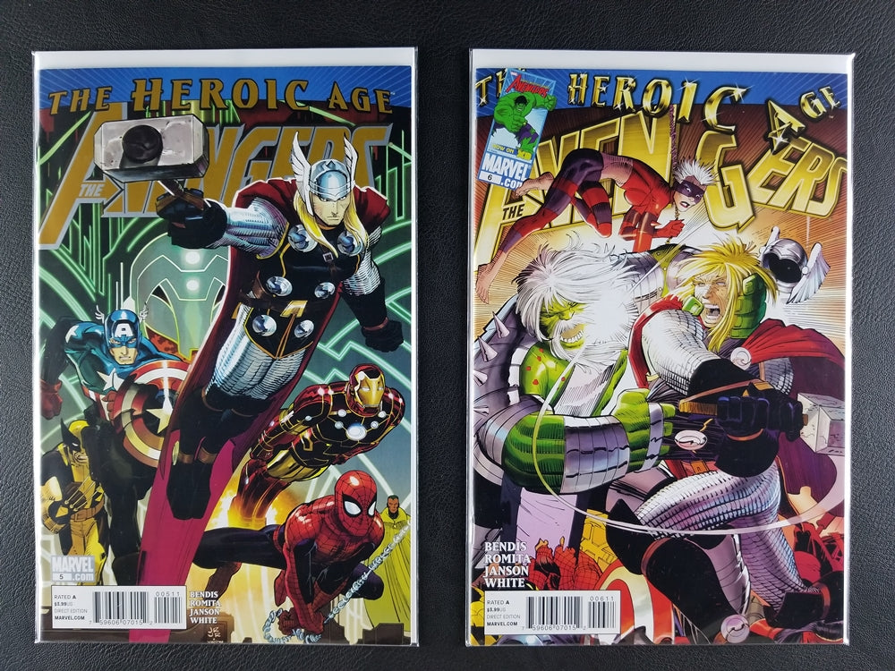 The Avengers [4th Series] #1-6 Set (Marvel, 2010)