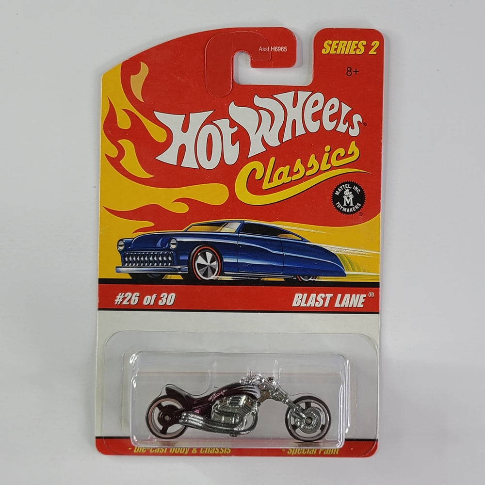 Hot Wheels - Blast Lane (Spectraflame Maroon)