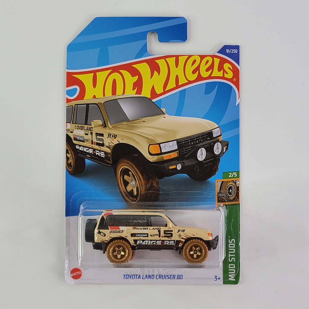 Hot Wheels - Toyota Land Cruiser 80 (Vanilla)