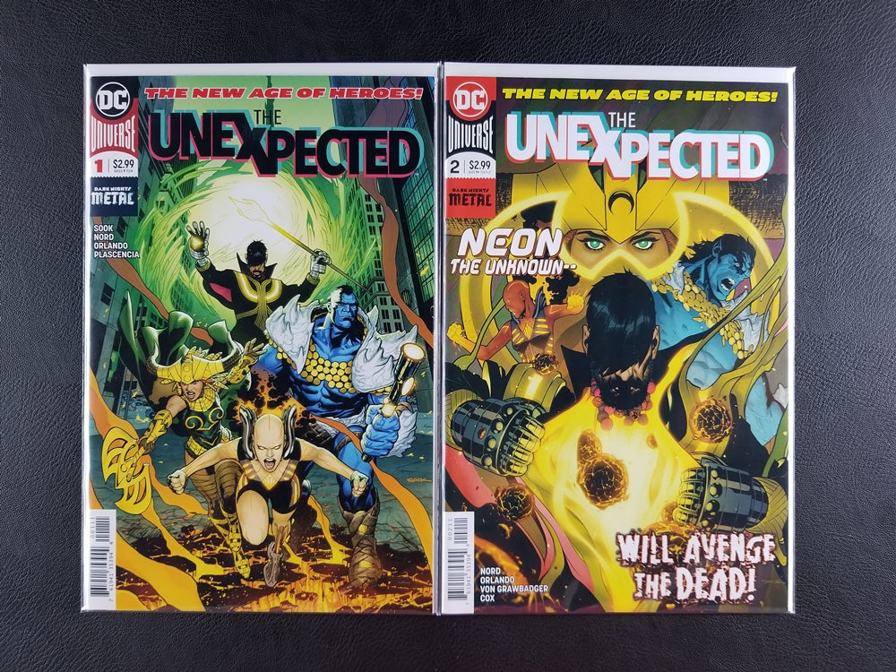 The Unexpected [2018] #1-4 Set (DC, 2018)