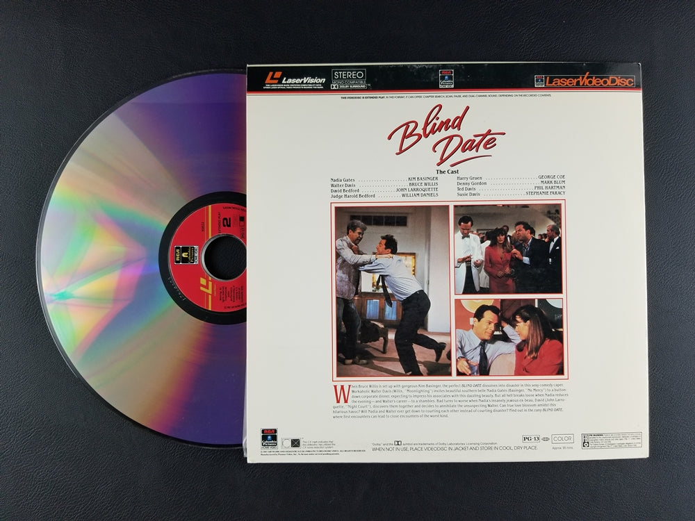 Blind Date (1987, Laserdisc)