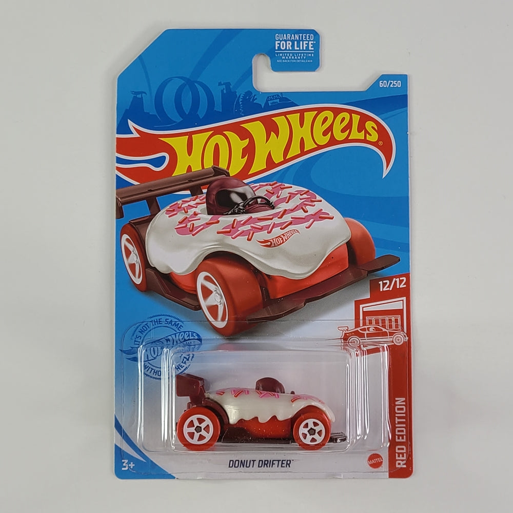 Hot Wheels - Donut Drifter (White) [Target Exclusive]