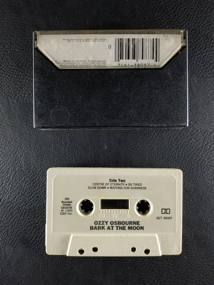 Ozzy Osbourne - Bark at the Moon (1983, Cassette)