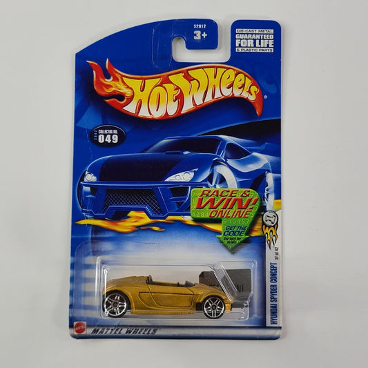 Hot Wheels - Hyundai Spyder Concept (Metalflake Gold)