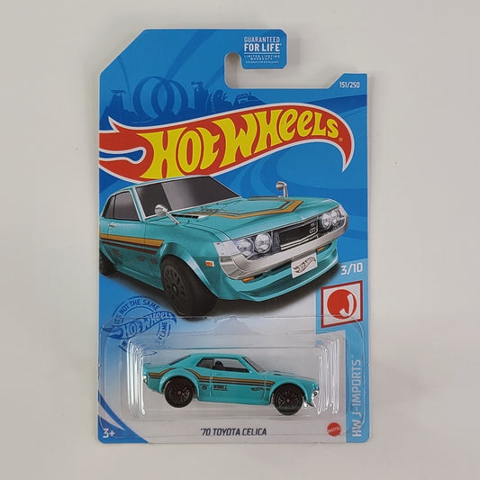 Hot Wheels - '70 Toyota Celica (Metalflake Teal)