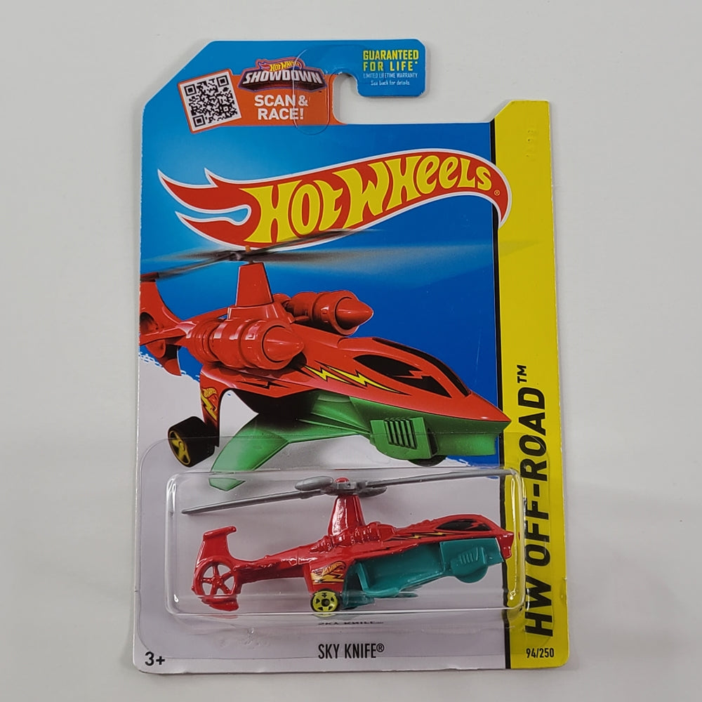 Hot Wheels - Sky Knife (Red) [HW Off-Road: Sky Show Series (2015) - 94/250]