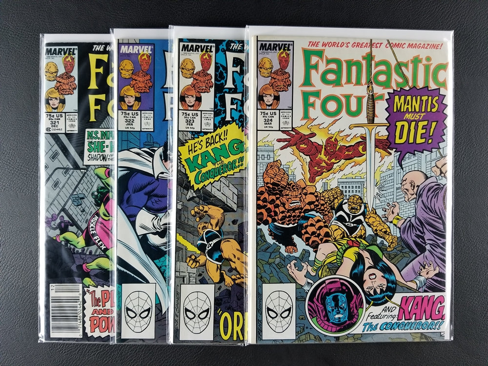 Fantastic Four [1st Series] #321-324 Set (Marvel, 1988-89)