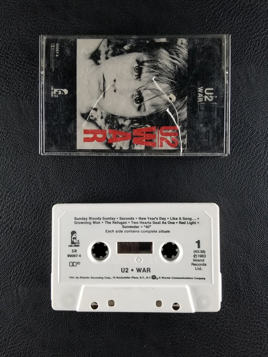 U2 - War (1983, Cassette)