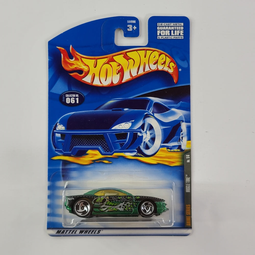 Hot Wheels - Muscle Tone (Metalflake Green)