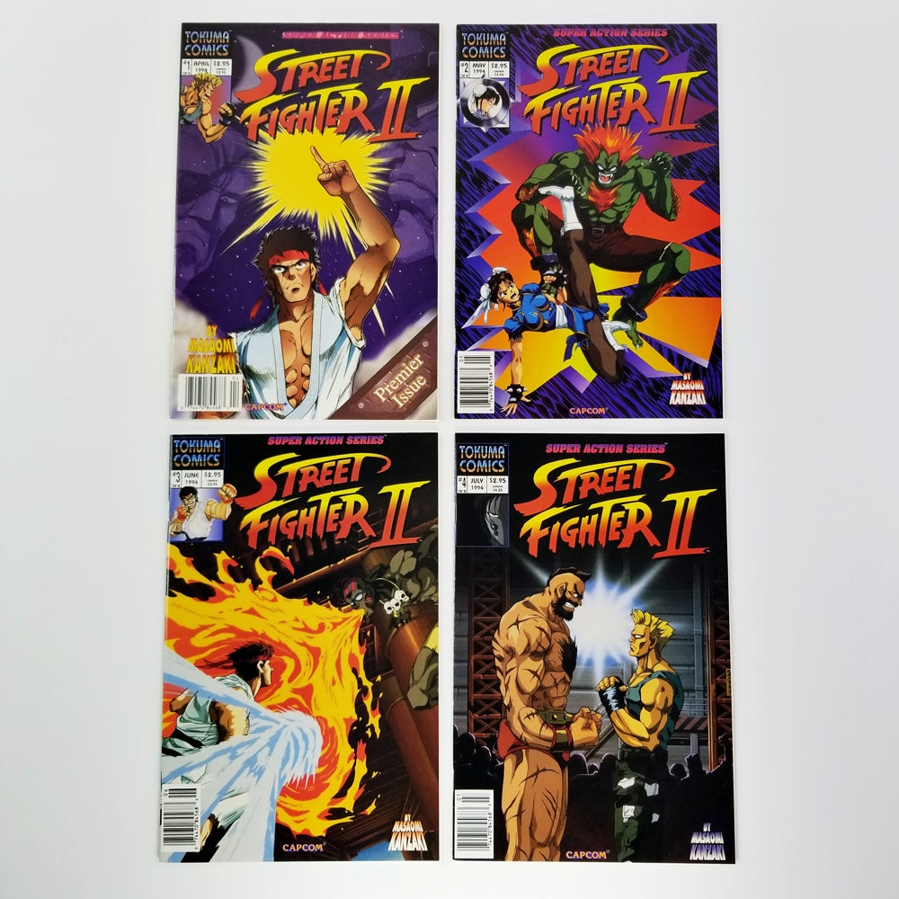 Street Fighter II Set 1 2 3 4 5 6 7 8 (Tokuma, 1994)