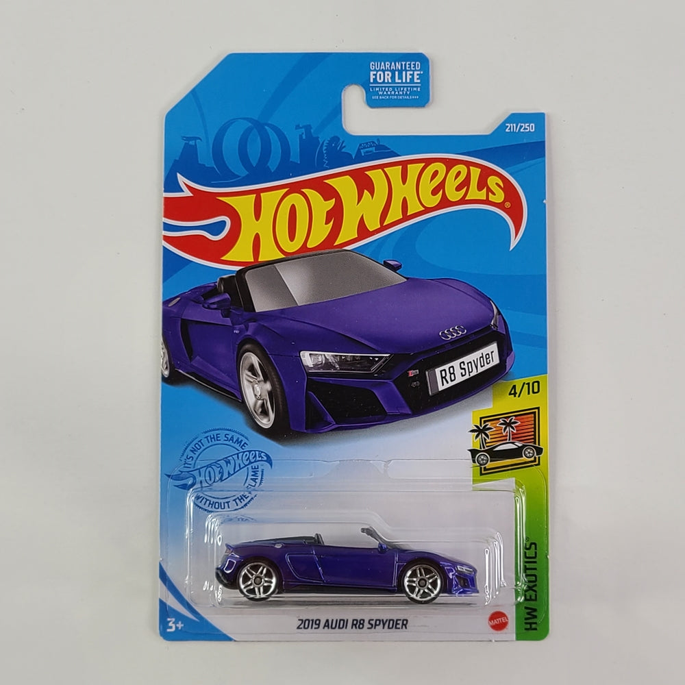 Hot Wheels - 2019 Audi R8 Spyder (Blue)