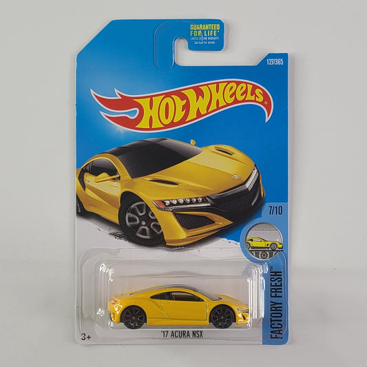 Hot Wheels - '17 Acura NSX (Yellow)