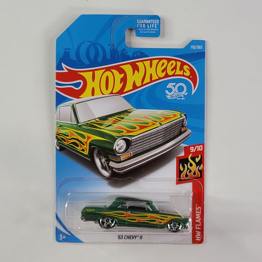 Hot Wheels - '63 Chevy II (Metallic Green)