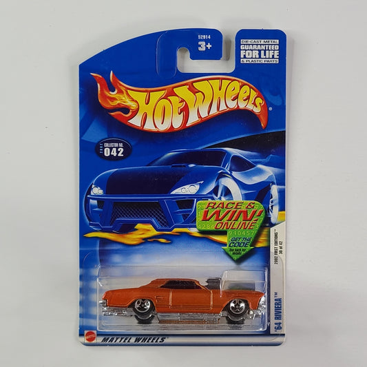 Hot Wheels - '64 Riviera (Metalflake Orange)