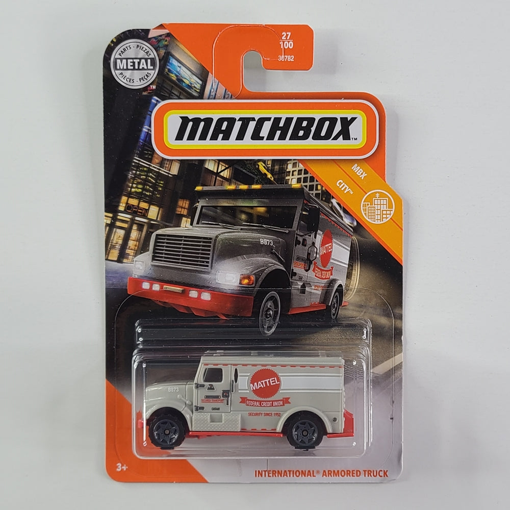 Matchbox - International Armored Truck (Grey)