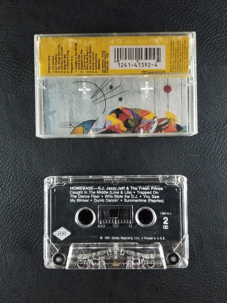 DJ Jazzy Jeff & The Fresh Prince - Homebase (1991, Cassette)