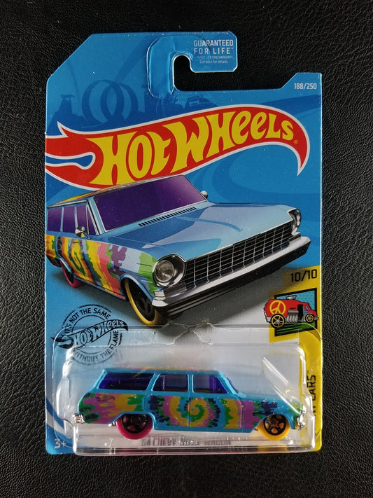 Hot Wheels - '64 Chevy Nova Wagon (Light Blue)