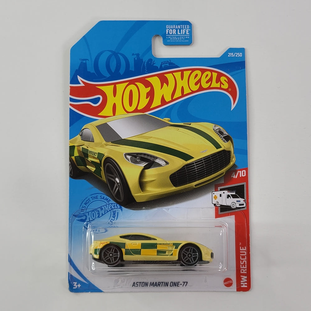 Hot Wheels - Aston Martin One-77 (Yellow)