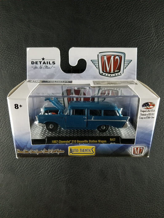 M2 - 1957 Chevrolet 210 Beauville Station Wagon (Blue) [1 of 6000]