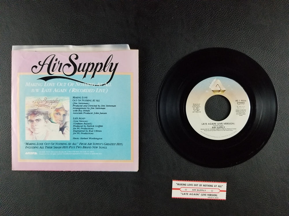 Air Supply - Making Love Out of Nothing at All (1983, 7'' Single)