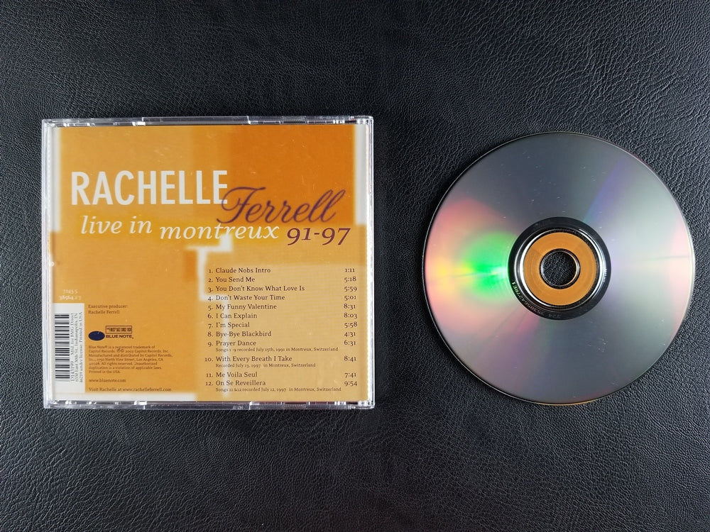 Rachelle Ferrell - Live in Montreux 91-97 (2002, CD)