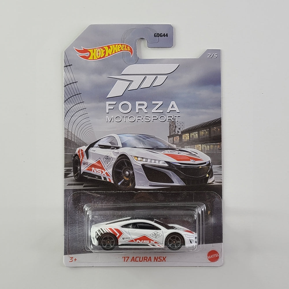 Hot Wheels - '17 Acura NSX (White) [Walmart Exclusive]