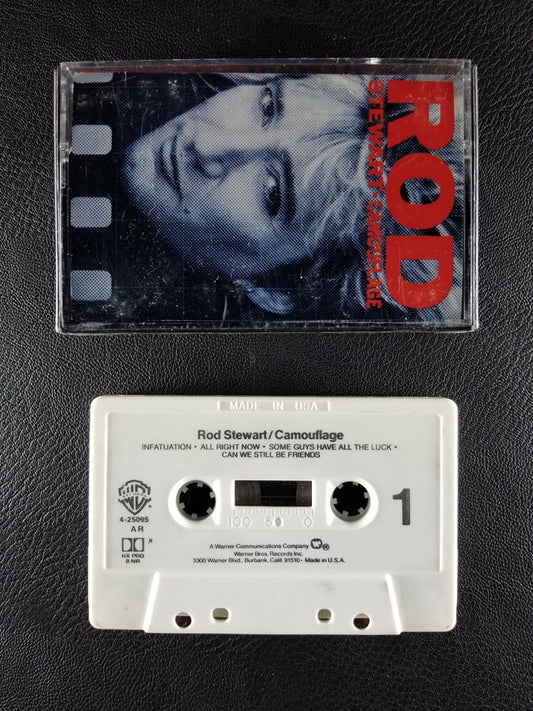 Rod Stewart - Camouflage (1984, Cassette)