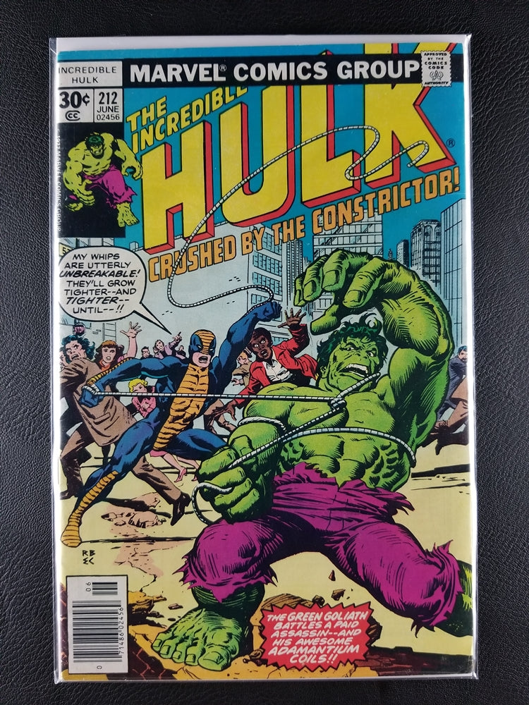 The Incredible Hulk [1st Series] #209-212 Set (Marvel, 1977)
