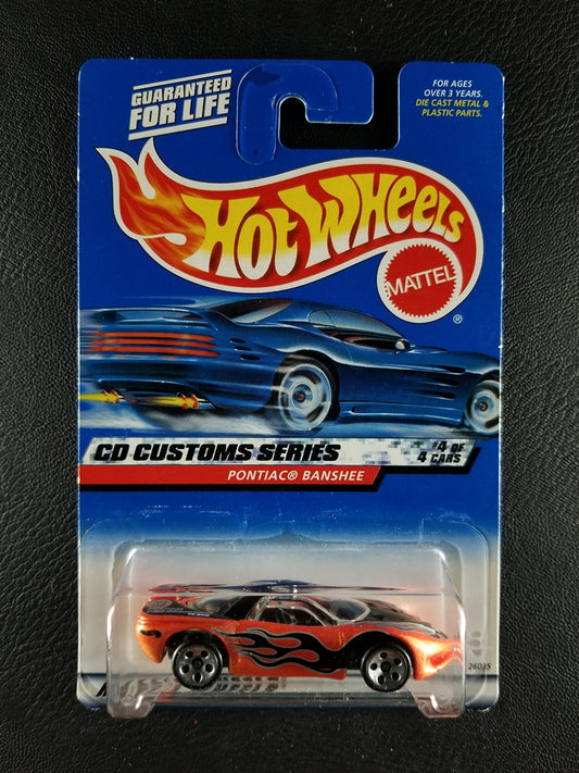 Hot Wheels - Pontiac Banshee (Orange) [4/4 - CD Customs Series]