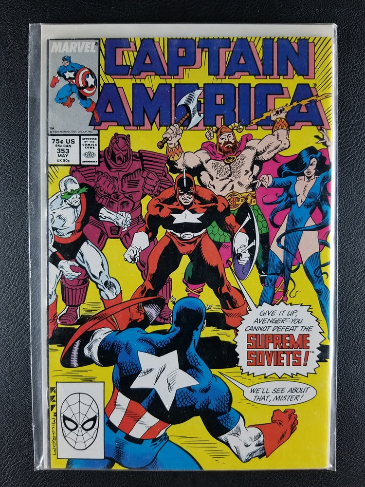 Captain America [1st Series] #353 (Marvel, May 1989)