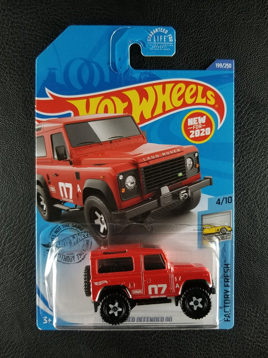 Hot Wheels - Land Rover Defender 90 (Red)