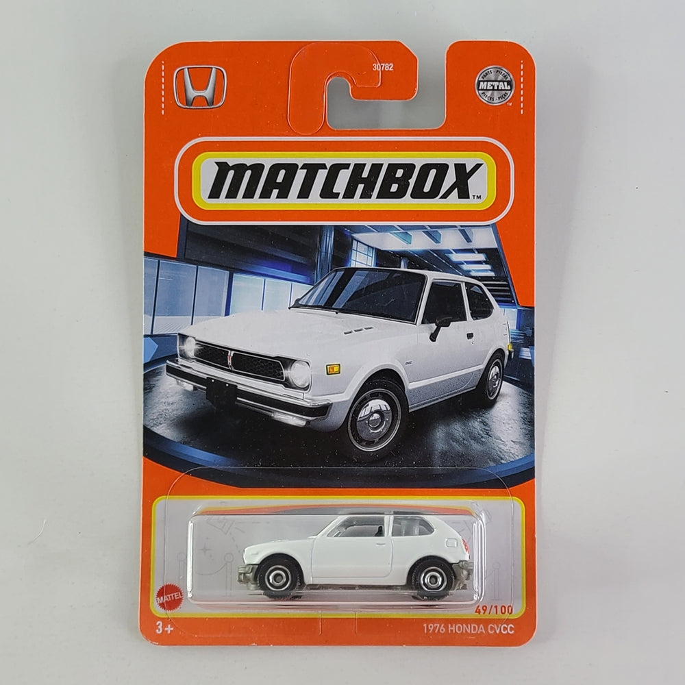 Matchbox - 1976 Honda CVCC (White)